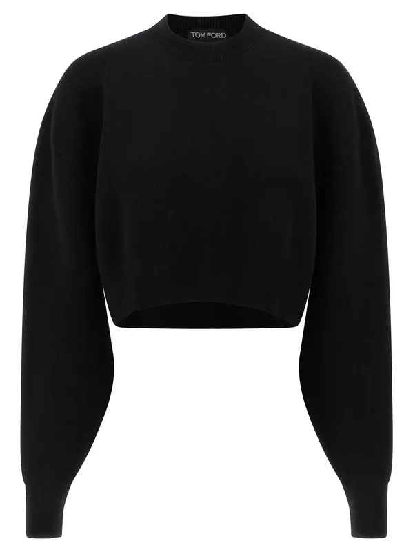 Sweatshirt, Black. Sweaters And Cardigans Black - Tom Ford