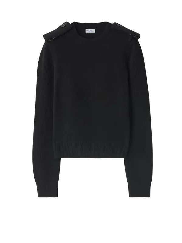 Wool And Cashmere Sweater - Burberry