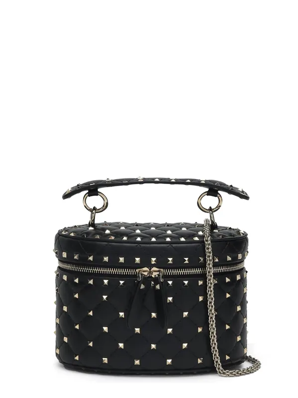 Rockstud Spike Leather Shoulder Bag - Valentino Garavani