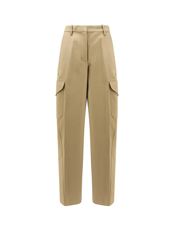 Cotton And Wool Cargo Trousers - Givenchy