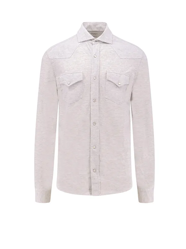 Leisure-Fit Cotton Shirt