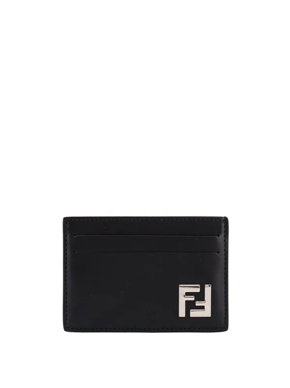 Leather Cardholder - Fendi