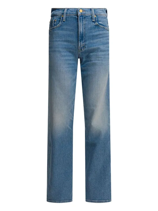 The Spinner Zip Sneak Denim Jeans - Mother