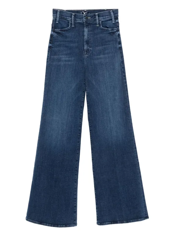 The Hustler Roller Sneak Denim Jeans - Mother