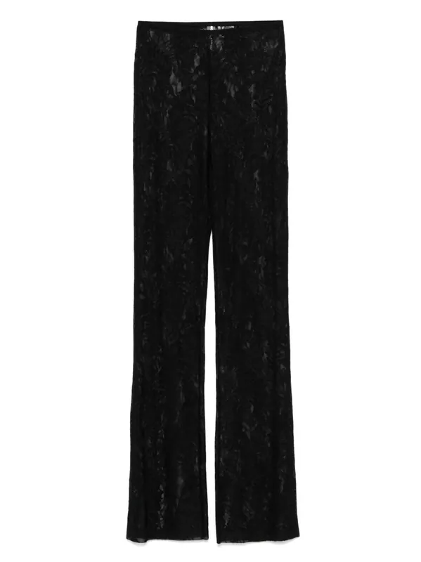 Lace Skinny Trousers - Norma Kamali