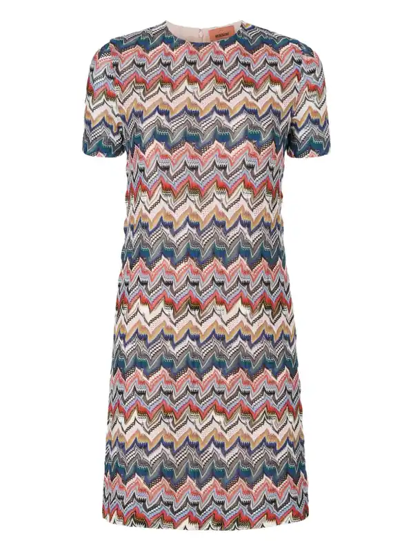 Wool Blend Short Dress - Missoni
