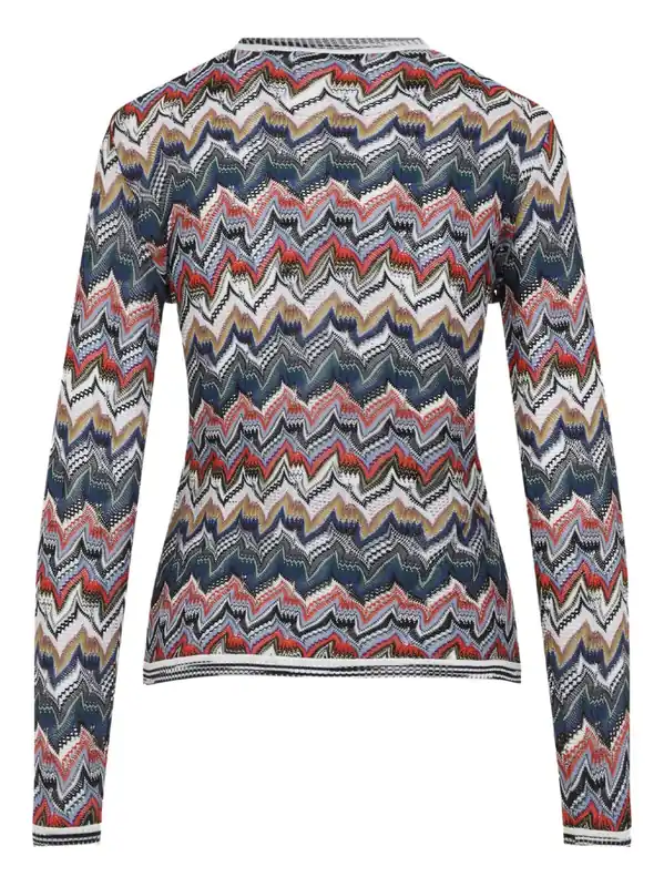 Wool Blend Cardigan - Missoni