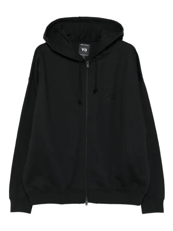 Logo Cotton Hoodie - Y-3