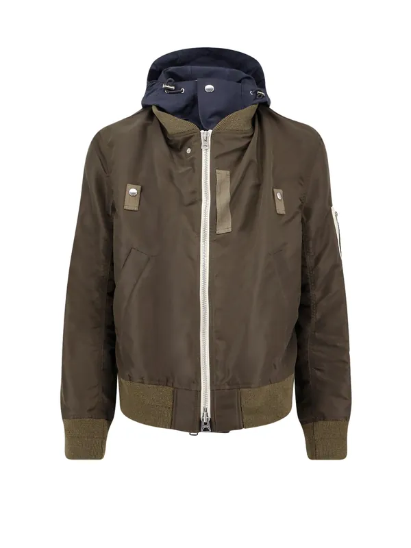 Nylon Bomber Jacket - Sacai