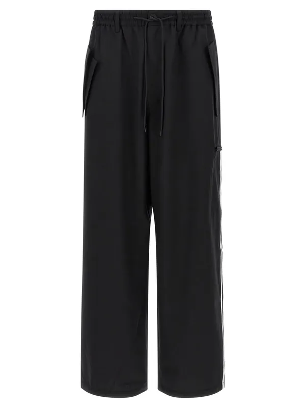Wool Blend Pants Black - Y-3