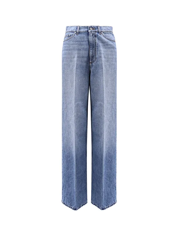 Vintage Blue Sustainable Cotton Jeans - Stella McCartney