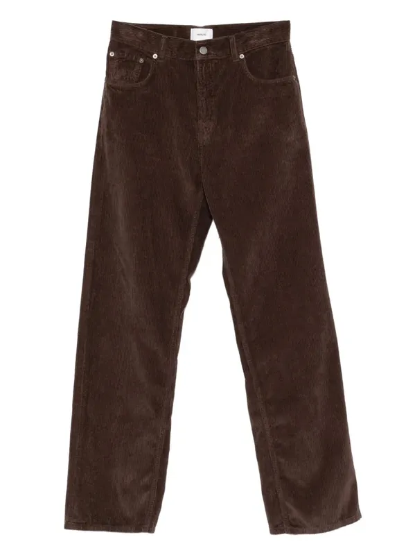 Cotton Ribbed Trousers - Haikure