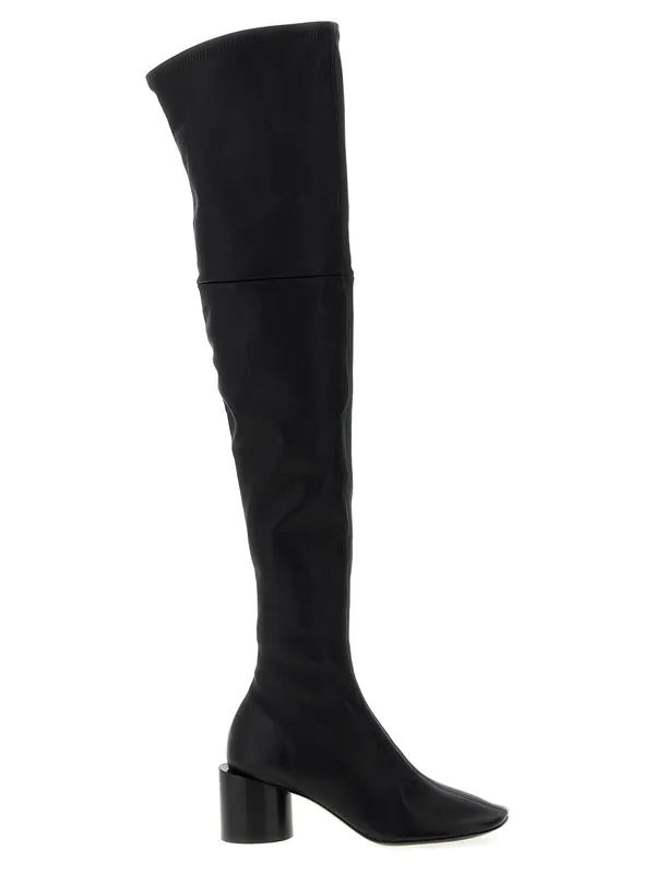 Nappa Boots Boots And Ankle Boots Black - Jil Sander