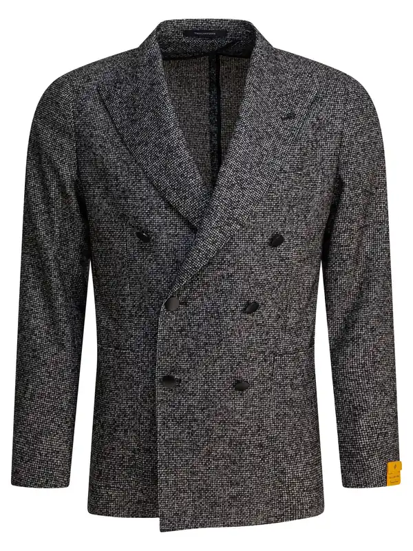 Wool Blazer Jackets And Coats Grey - Tagliatore