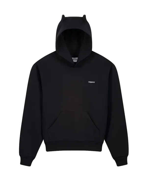 Hooded Cotton Sweatshirt - Coperni
