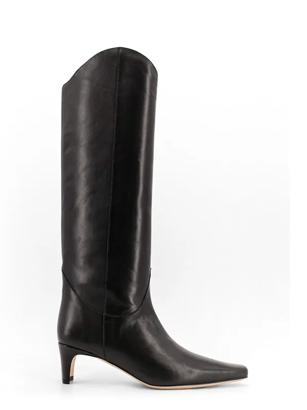 Western Wally Leather Boot - Staud
