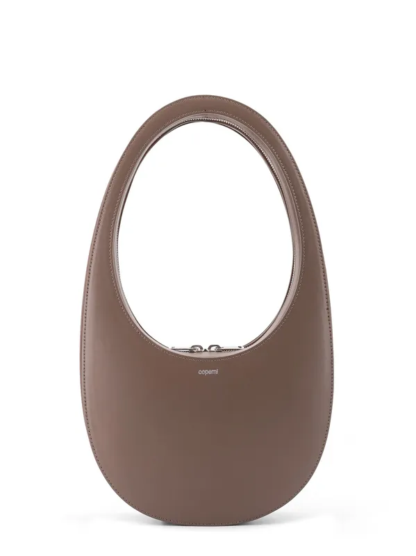 Swipe Leather Shoulder Bag - Coperni
