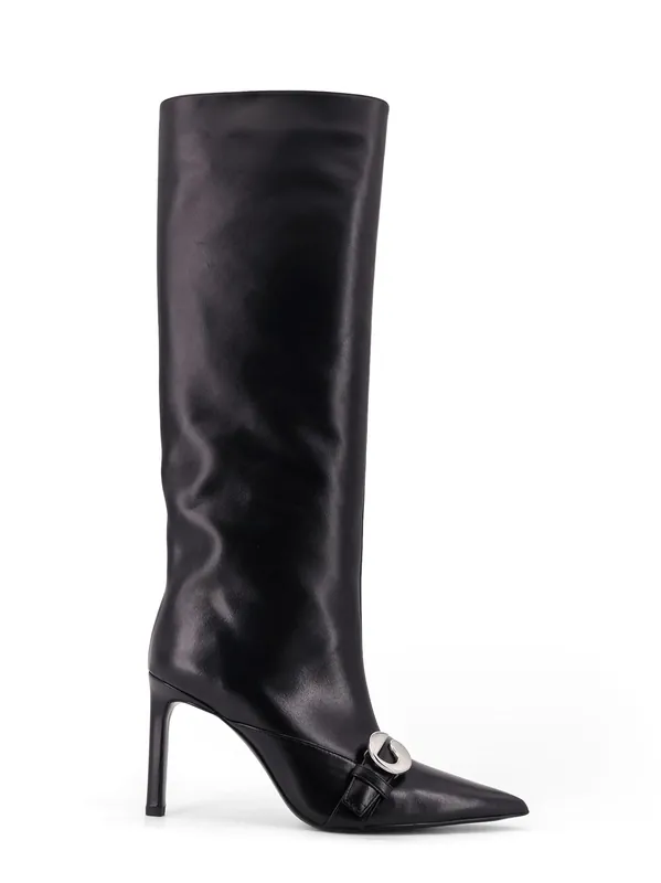 Belt Leather Boots - Coperni