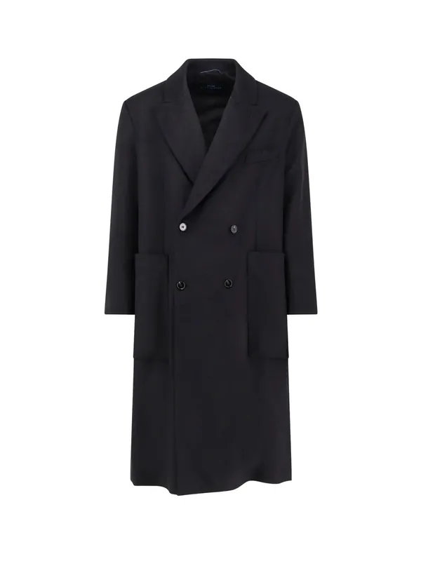 Ganzo Wool And Cashmere Coat - Palto