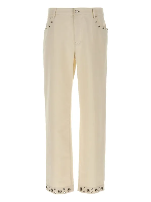 Cotton Bull Trousers - Valentino Garavani