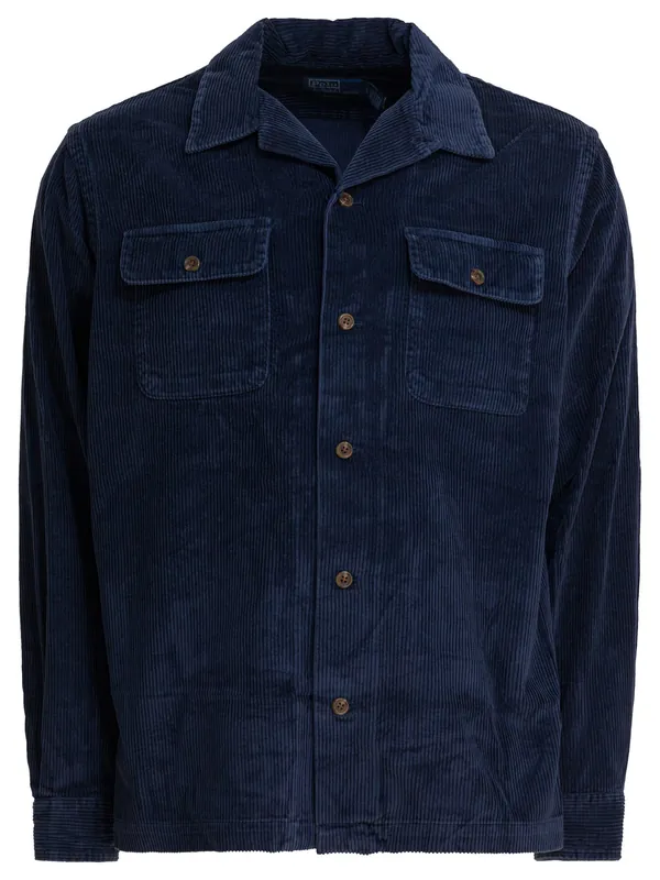 Saharan Overshirt Jacket Jackets And Coats Blue - Polo Ralph Lauren