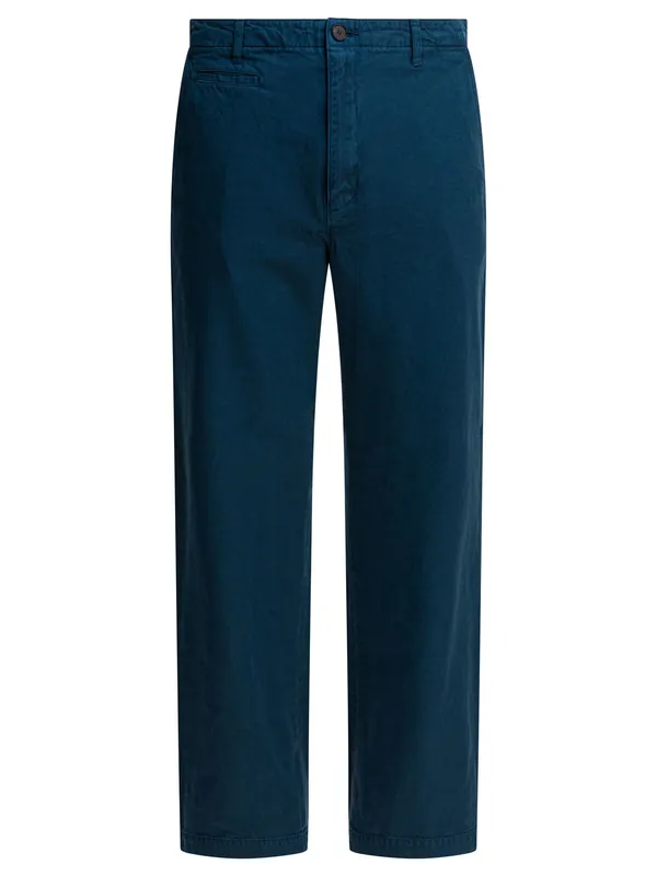 Finix Trousers Blue - Auralee