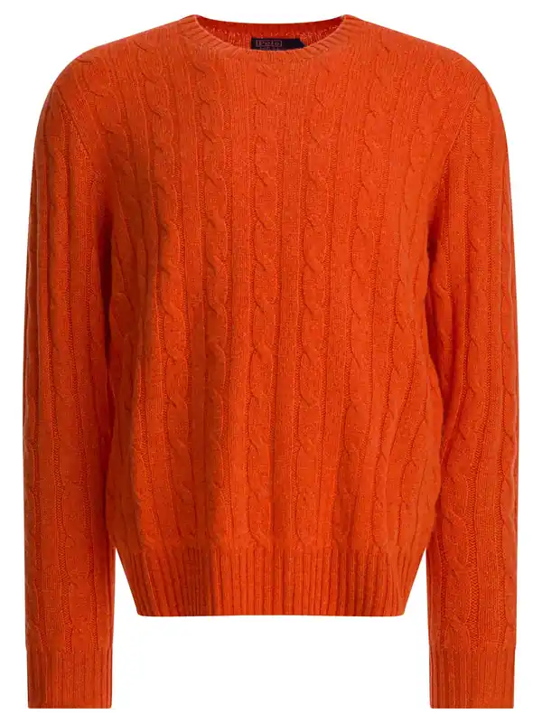 Cashmere Sweater Knitwear Orange - Polo Ralph Lauren