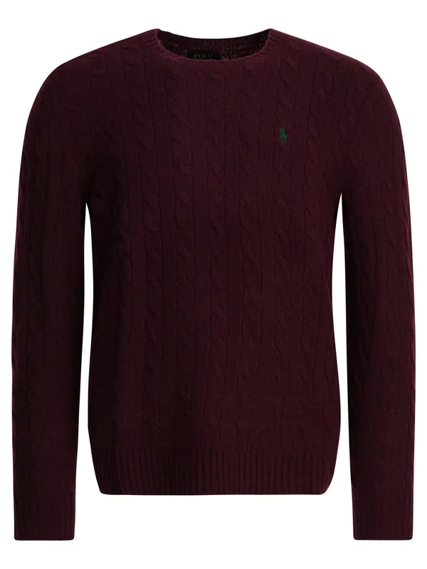 Wool And Cashmere Sweater Knitwear Bordeaux - Polo Ralph Lauren
