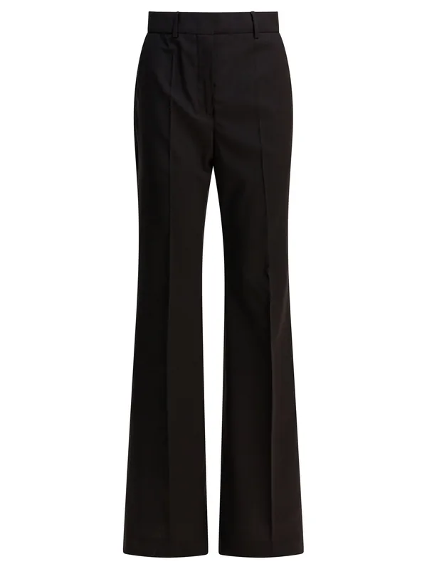 Wool Pants Trousers Brown - Max Mara
