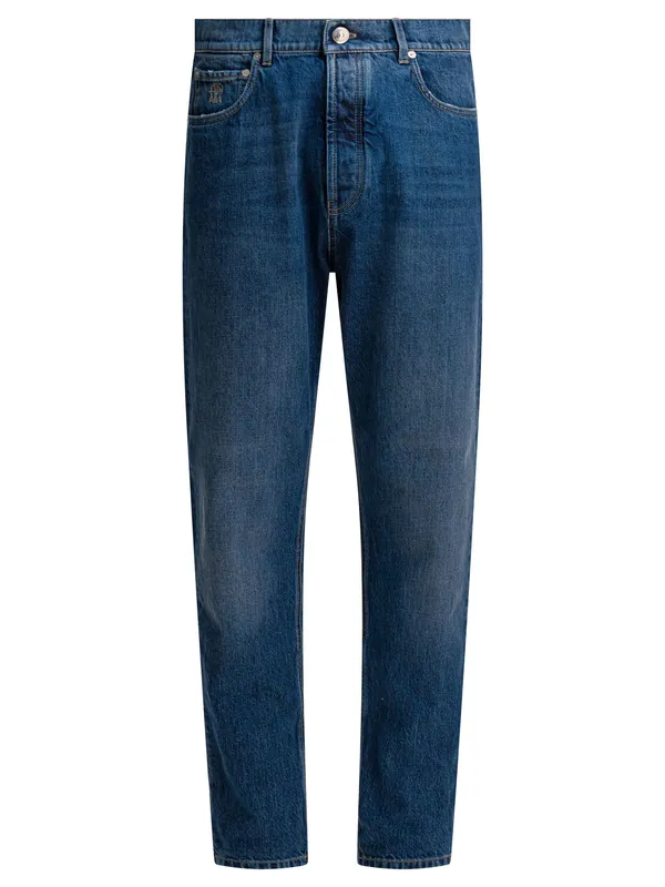 Five-Pocket Jeans Blue