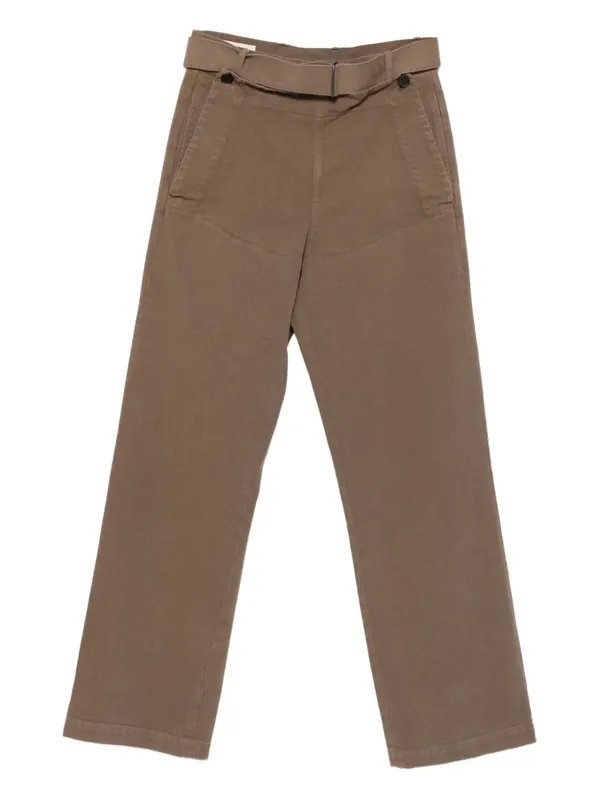 Pennine Gd 2043 M.W. Pants Mud - Dries Van Noten