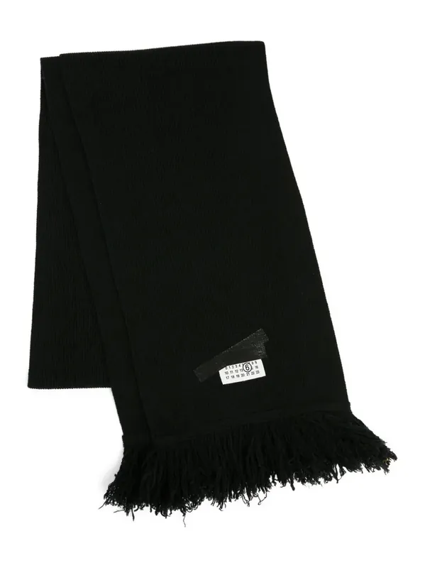 Wool Blend Scarf - MM6 Maison Margiela
