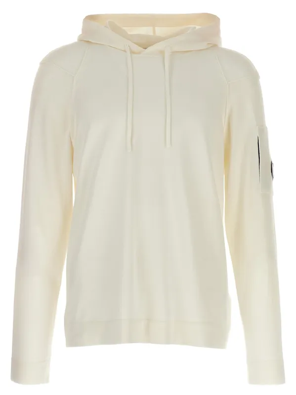 Sea Island Sweatshirt White - C.P. Company
