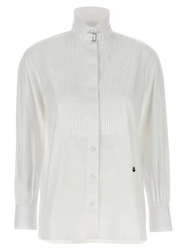 Tuxedo Shirt Shirt And Blouse White - Alexander McQueen