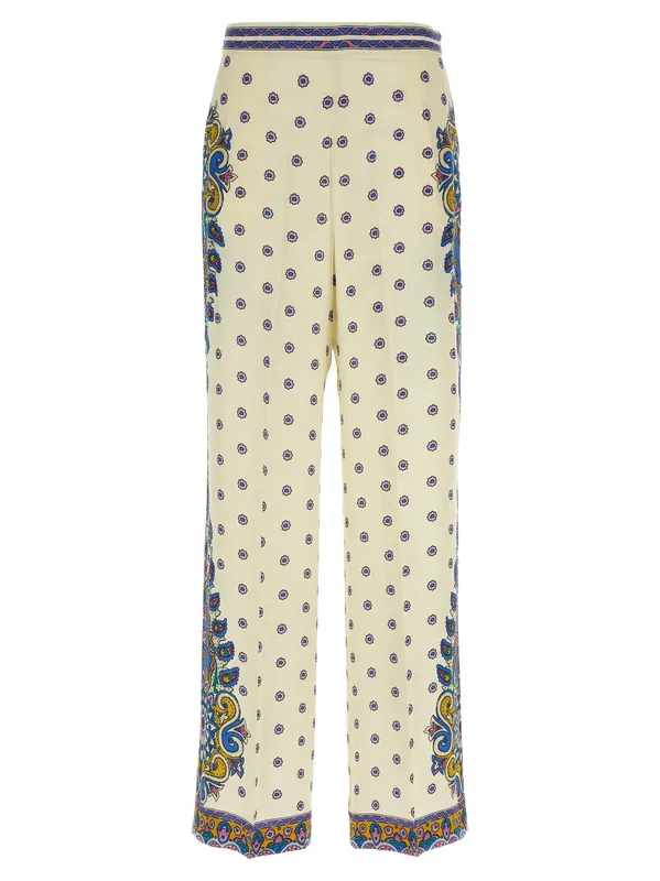 Palazzo Pants White - Etro