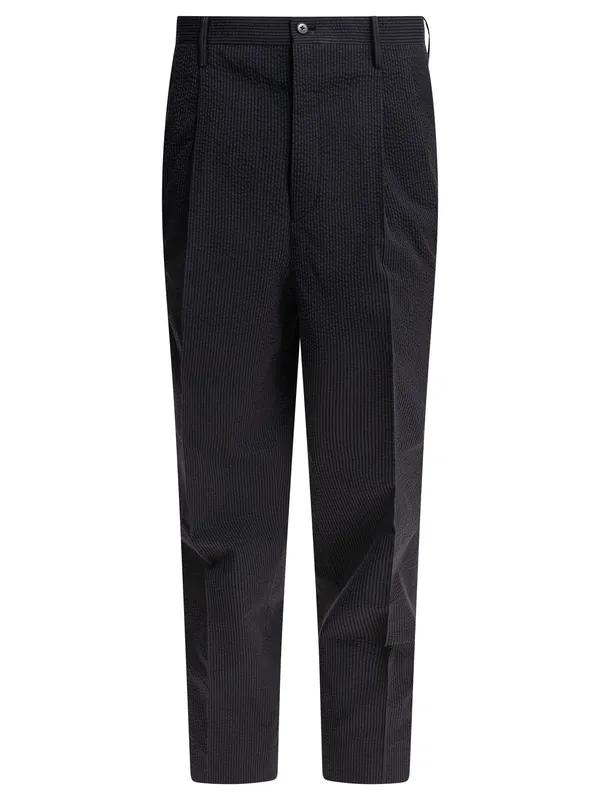 Casual Cotton Pants Trousers Blue - Kaptain Sunshine