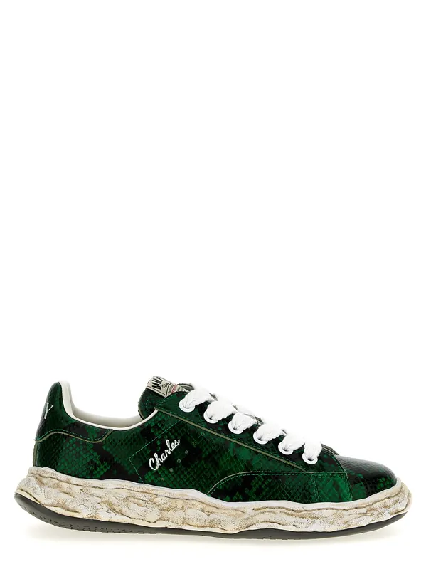 Charles Sneakers Green - Maison Mihara Yasuhiro