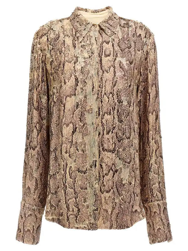 Celina Bis Shirt And Blouse Pink - Dries Van Noten