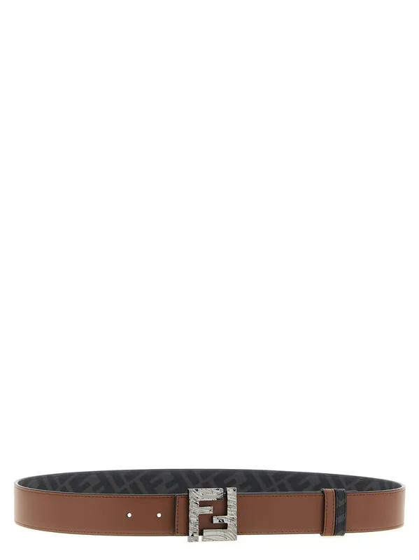 Squared Ff Belts Multicolor - Fendi