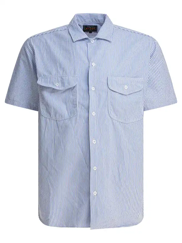 Work Shirts Blue - Beams Plus