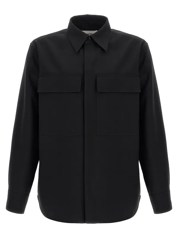 08 Shirt And Blouse Black - Jil Sander