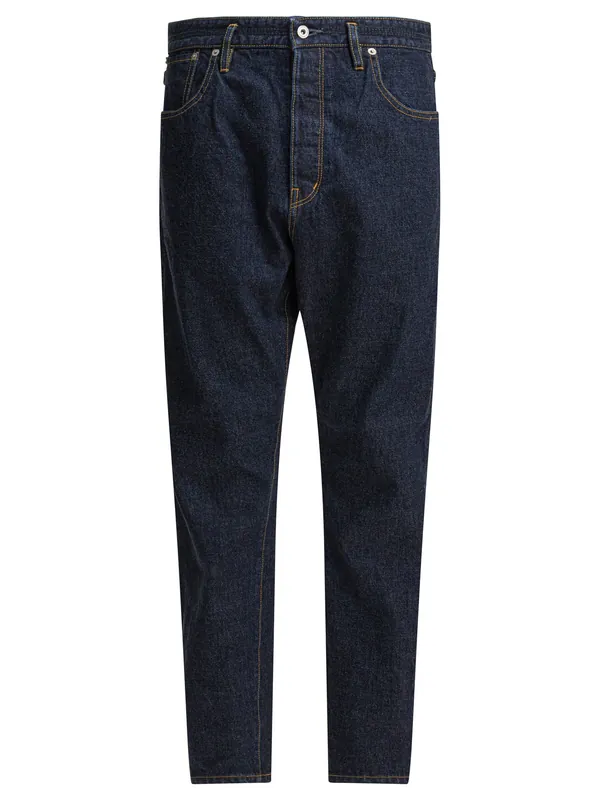 Straight-Leg Jeans Blue