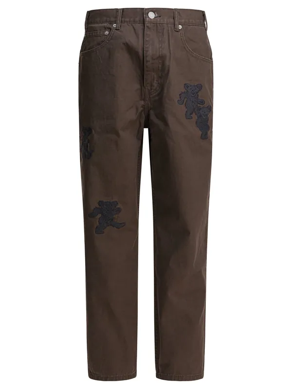 Gd Dancing Bears Trousers Brown - Thisisneverthat®