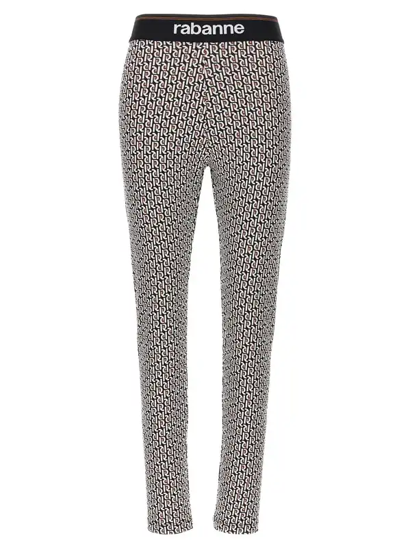 Monogram Leggings Multicolor - Rabanne