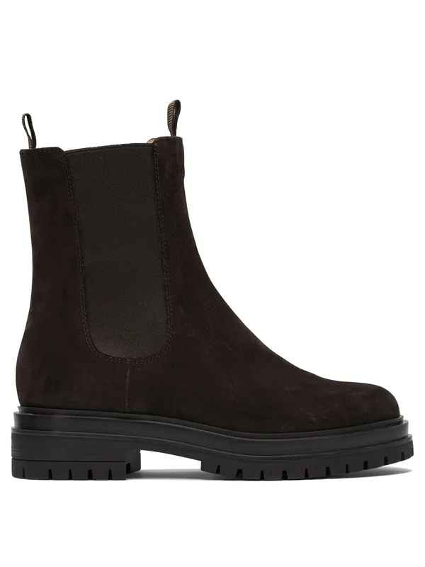 Chester 20 Mm Boots And Ankle Boots Brown - Gianvito Rossi