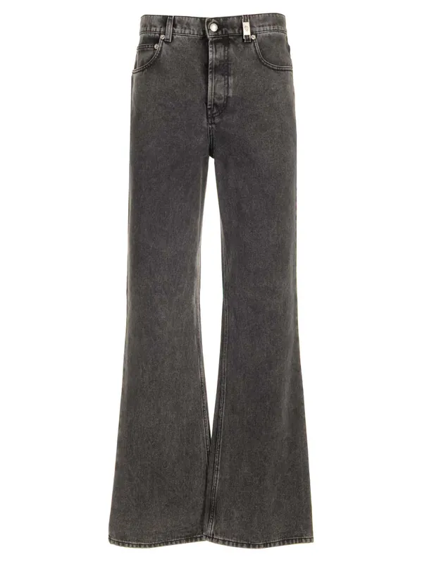 Low Waist Jeans Black - Alexander McQueen