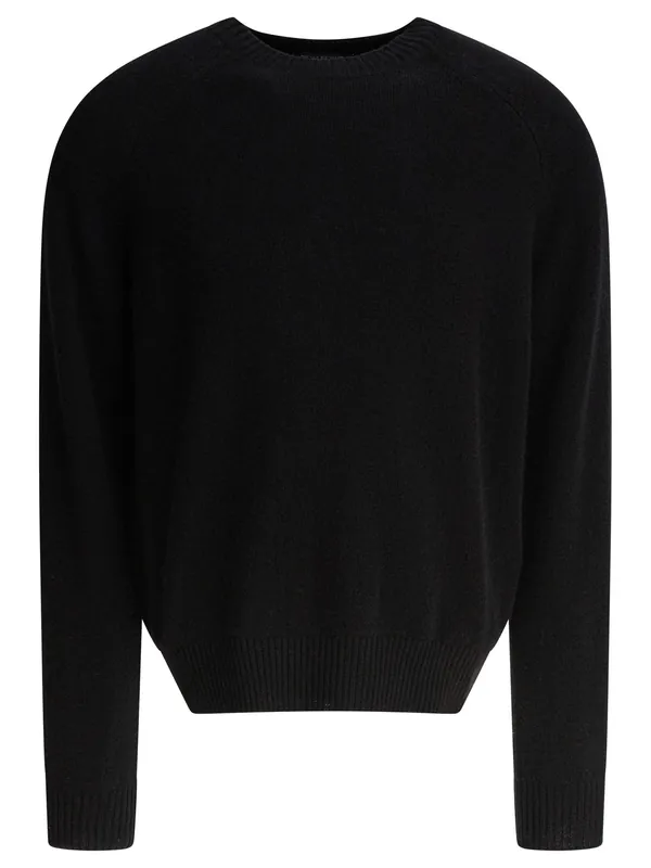 Wool And Cashmere Crewneck Sweater Knitwear Black - Tom Ford