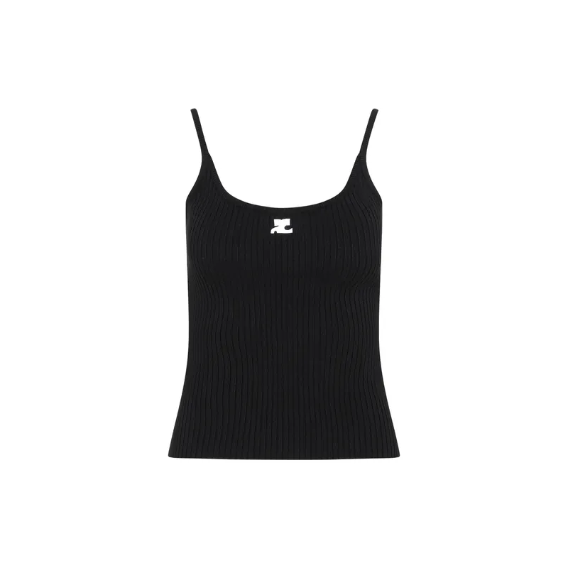 Vests & Tanks Black - Courrèges