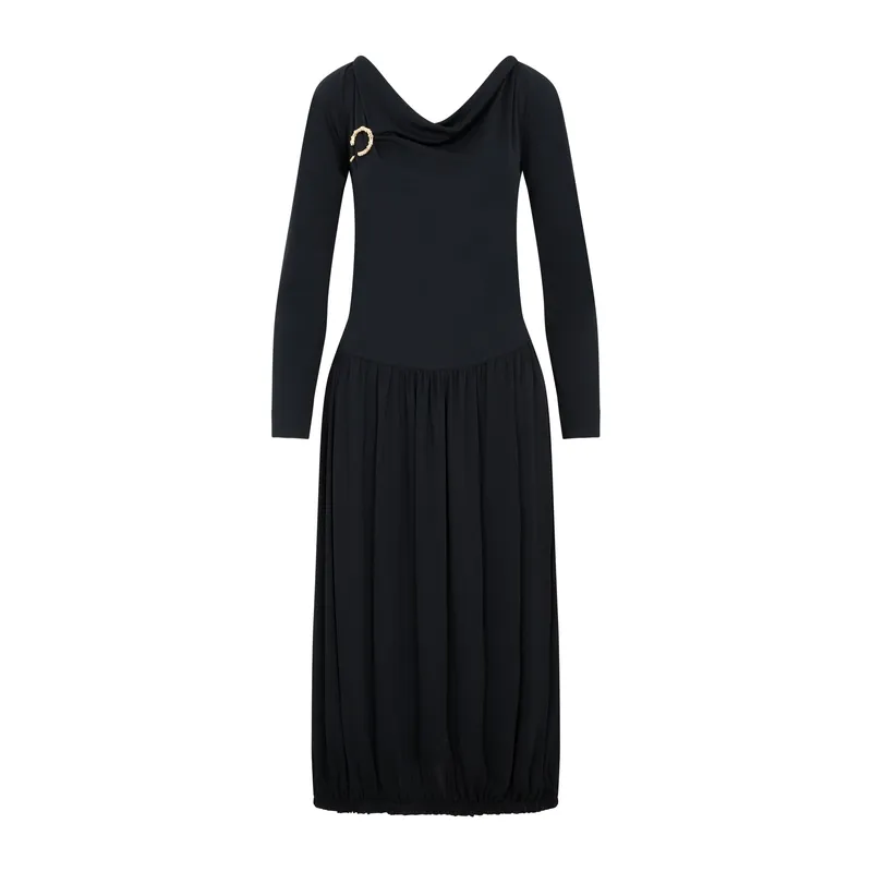 Midi Dresses Black - Lanvin