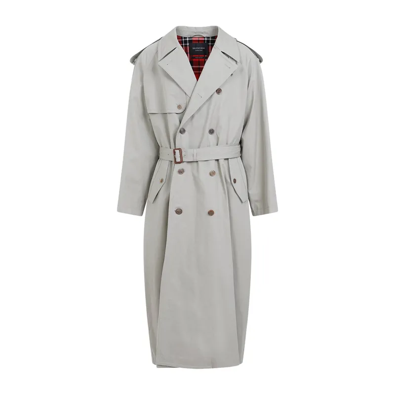 Double Breasted & Peacoat Brown - Balenciaga